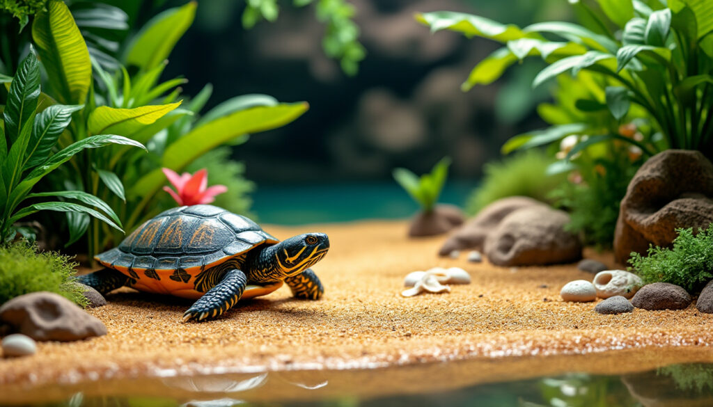 découvrez comment aménager facilement une plage sèche dans un terrarium pour tortue d’eau afin d’assurer son bien-être. suivez nos conseils pratiques pour offrir un espace sûr, confortable et adapté à votre tortue aquatique.