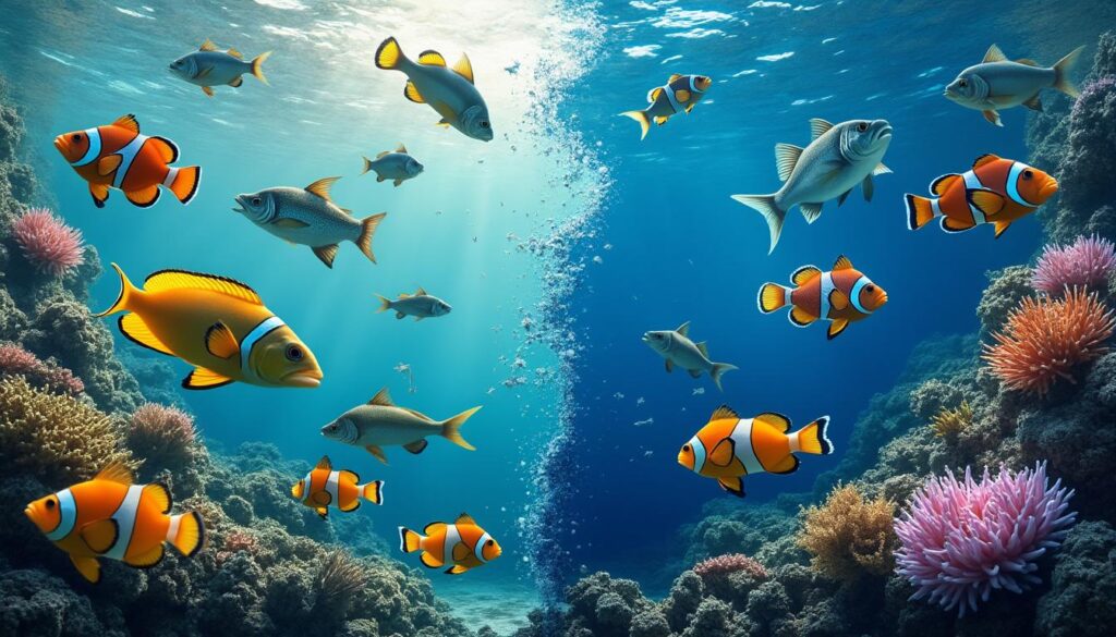 découvrez les principales différences entre les poissons d'eau douce et ceux d'eau de mer, leurs habitats, caractéristiques et adaptations spécifiques.