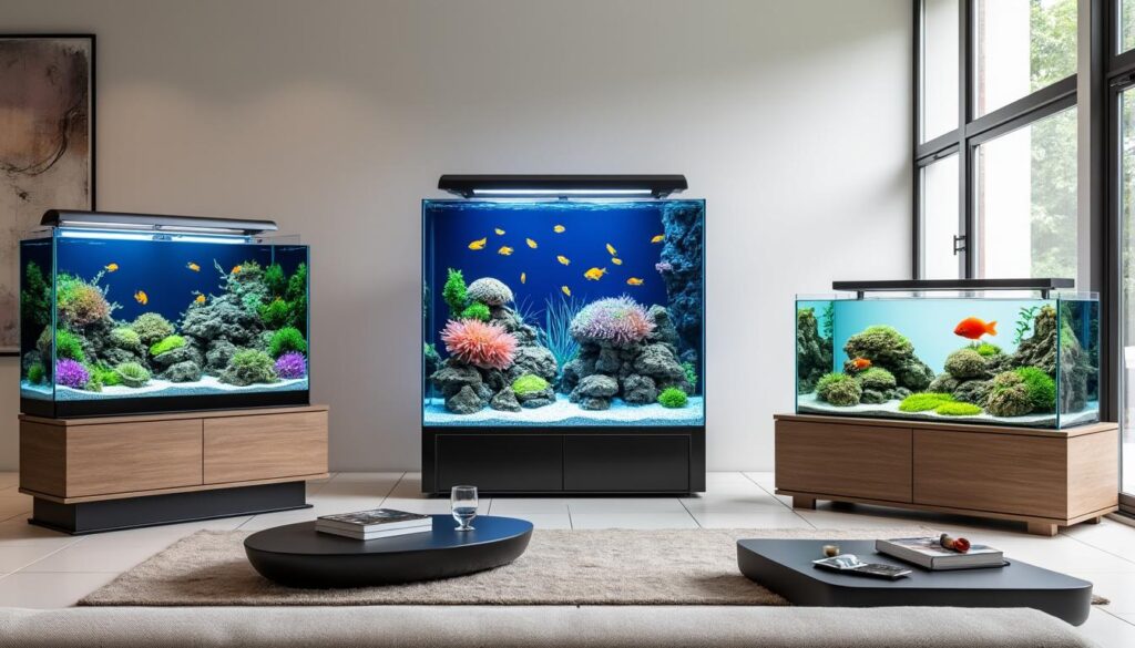 découvrez notre comparatif des meilleures tables basses aquarium du marché pour allier décoration et vie aquatique chez vous. trouvez la table parfaite adaptée à vos besoins et à votre style.