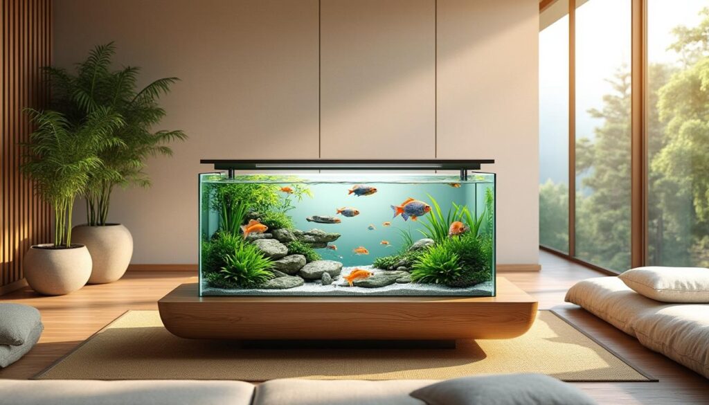 découvrez comment intégrer une table basse aquarium dans une décoration zen pour apporter sérénité et harmonie à votre intérieur.