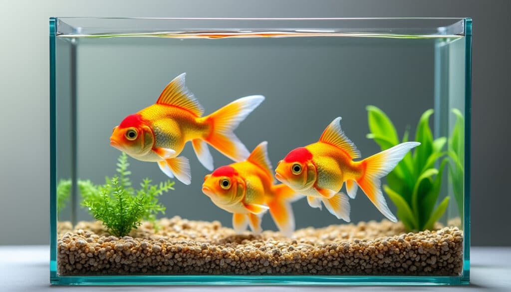 découvrez pourquoi la règle classique "3 poissons rouges pour 20l" conduit souvent à la surpopulation et comment offrir un environnement sain à vos poissons.