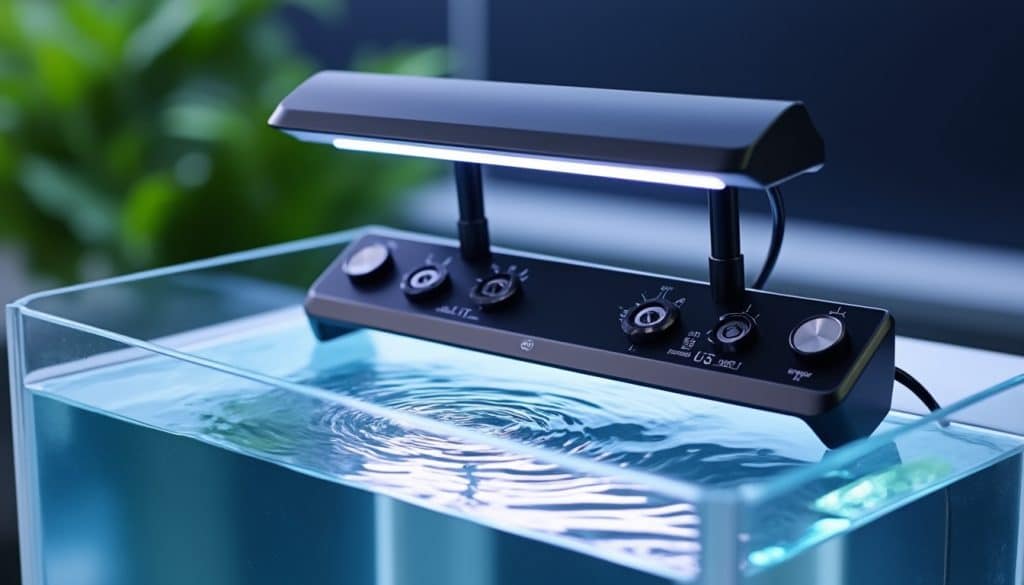 découvrez comment réaliser un éclairage minimal efficace avec des réglages simples sur une rampe aquael pour un aquarium éclatant et économique.
