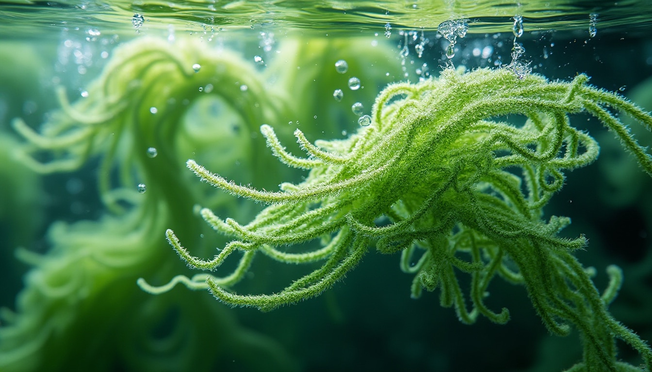 découvrez comment régler et contrôler la durée d'apparition des algues filamenteuses avec les conseils de chihiros pour un aquarium sain et équilibré.