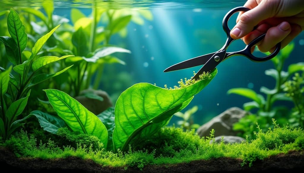 découvrez comment la taille stratégique des plantes aquatiques, inspirée par chihiros, peut efficacement prévenir la prolifération des algues dans votre aquarium.